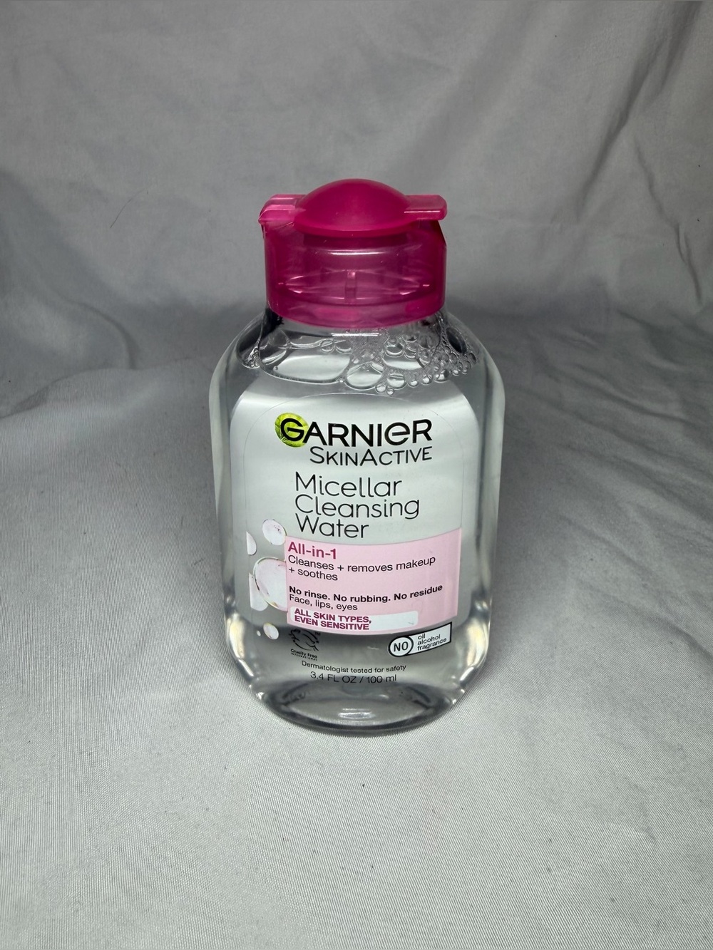 Garnier Micellar Cleansing Water with Pink Cap